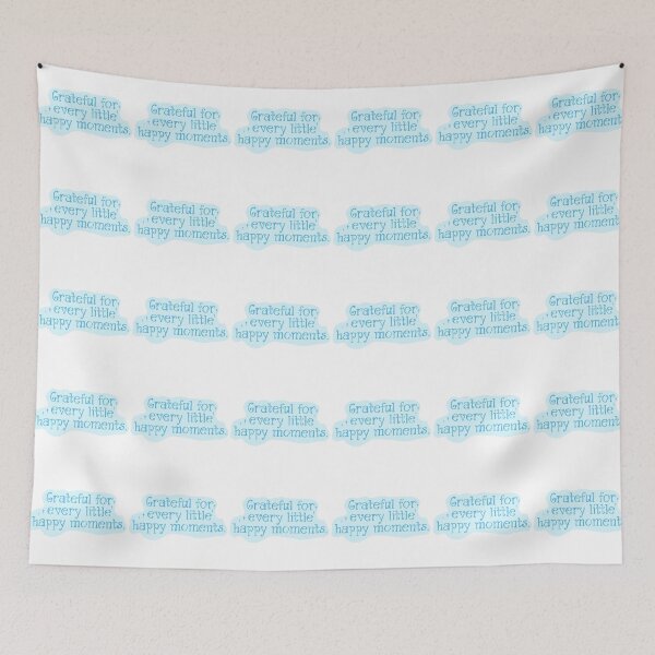 Item preview, Grateful for every little happy moments designed and sold by pinkyfish1010.