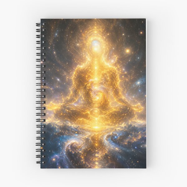 Item preview,  Galactic Awakening – Cosmic Lotus Meditation Art designed and sold by CosmixT.