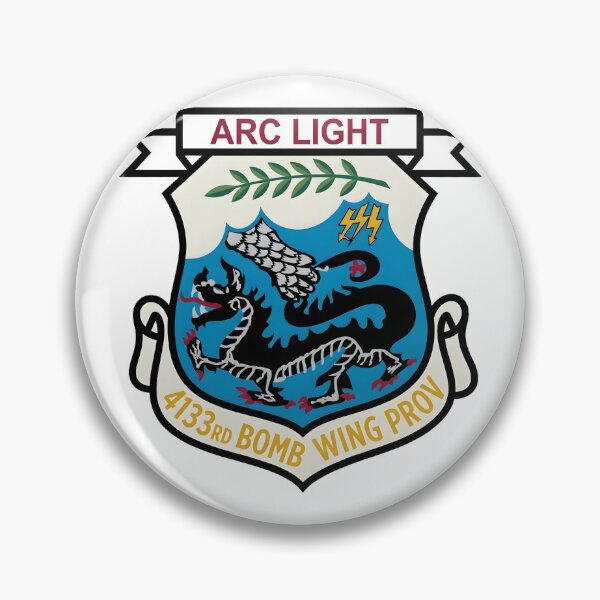 Item preview, USAF 4133rd Bomb Wing Provisional Arc Light Patch designed and sold by CharlieDesings.