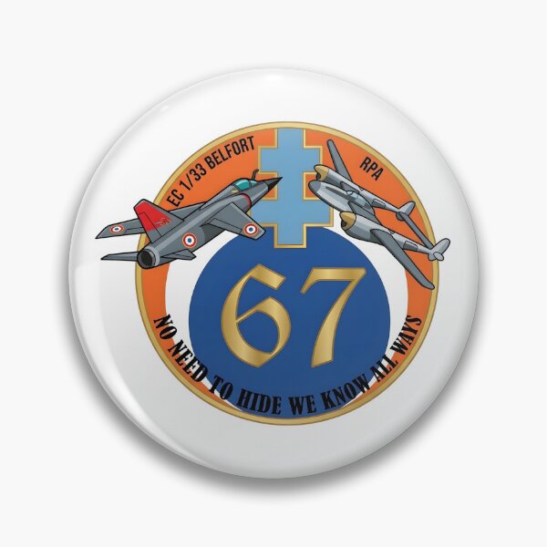 Item preview, French Air Force EC 1/33 Belfort Reconnaissance Squadron Patch designed and sold by CharlieDesings.