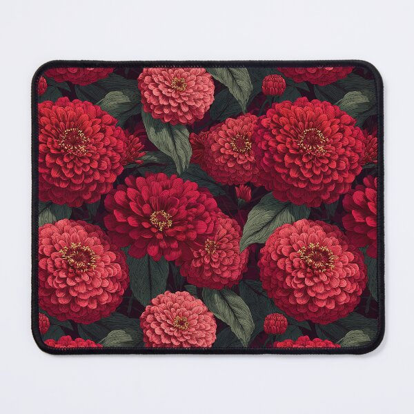 Item preview, Elegant Zinnia Print - Flower Garden Pattern - Birthday Gifts For Boyfriend designed and sold by RoyalStarsPatts.