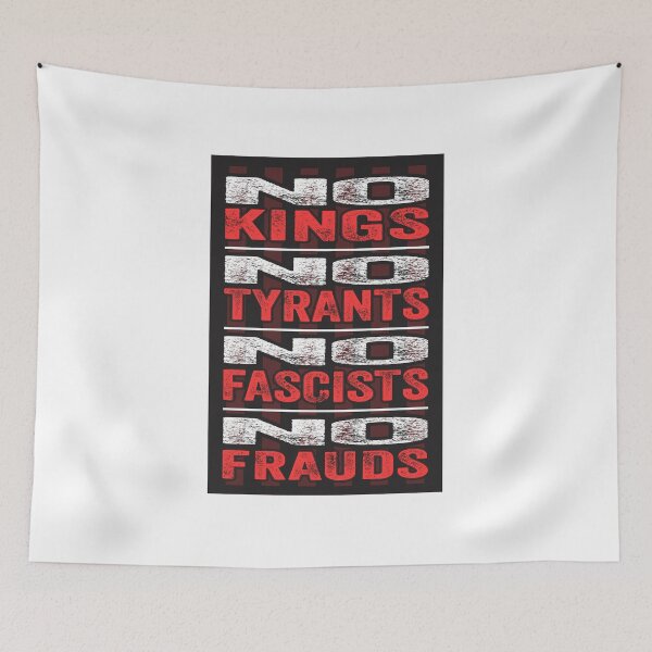 Item preview, No Kings. No Tyrants. No Fascists. No Frauds. designed and sold by Vizz216.