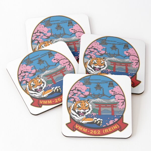 Item preview, USMC VMM-262 Reinforced Flying Tigers Okinawa Patch designed and sold by CharlieDesings.