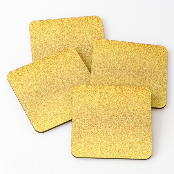 Item preview, Luminous Party Shimmer – Ultra-Fine Metallic Sequin Texture | Yellow designed and sold by Frohyou.