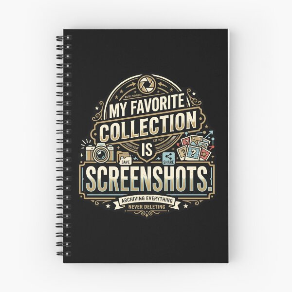 Item preview, My Favorite Collection Is Screenshots Phone Humor designed and sold by DuckOddity.