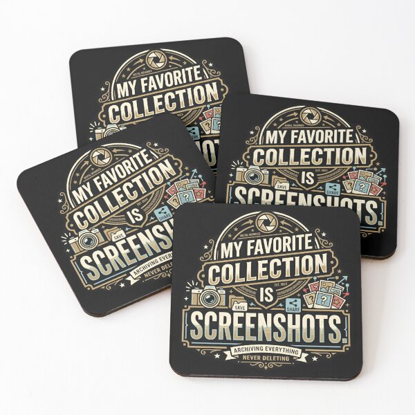 Item preview, My Favorite Collection Is Screenshots Phone Humor designed and sold by DuckOddity.