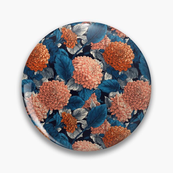 Item preview, Edgy Zinnia Floral - Hawaiian Flower Pattern - Birthday Gifts For Dad designed and sold by RoyalStarsPatts.