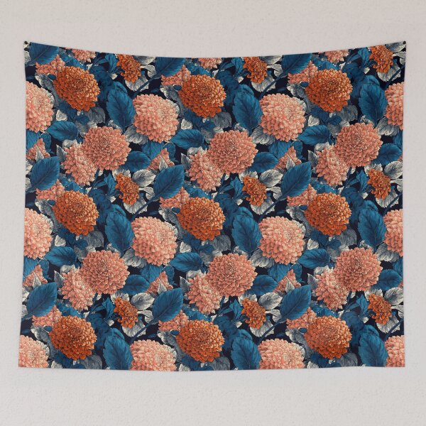Item preview, Edgy Zinnia Floral - Hawaiian Flower Pattern - Birthday Gifts For Dad designed and sold by RoyalStarsPatts.