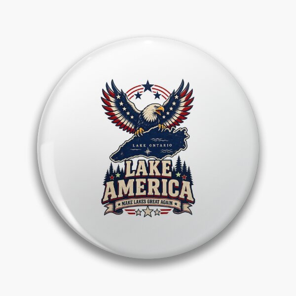 Item preview, Lake America Make Lakes Great Again Lake Ontario Parody designed and sold by ostenlee.