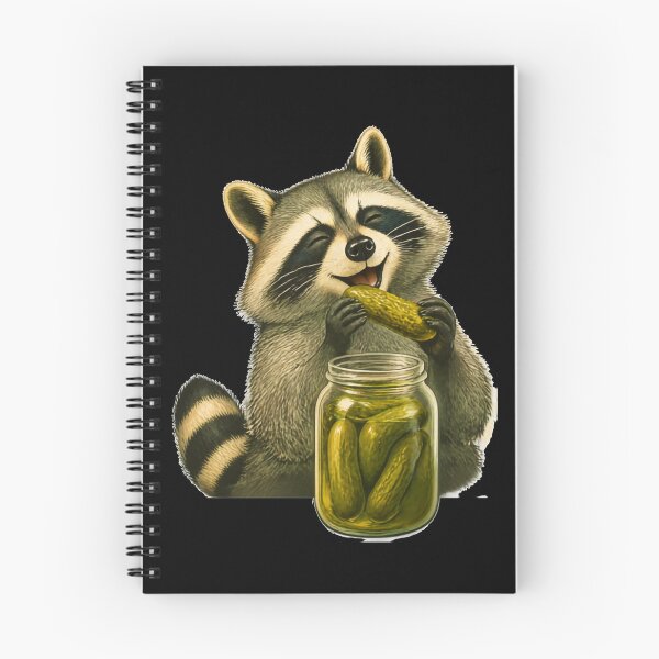 Item preview, Raccoon Eating Pickles designed and sold by AMCreatix.