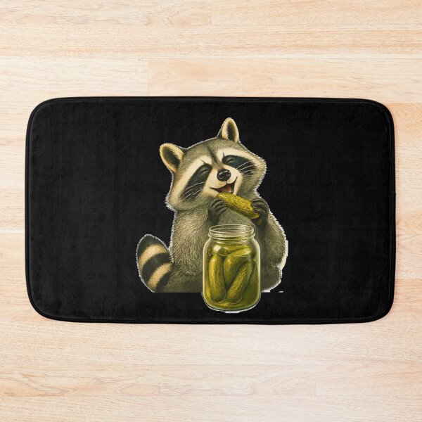Item preview, Raccoon Eating Pickles designed and sold by AMCreatix.