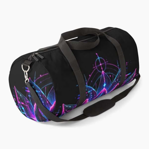 Item preview, Glitch Lotus – Neon Cyber Occult Flower Art designed and sold by JupiterGlitchEmpire.