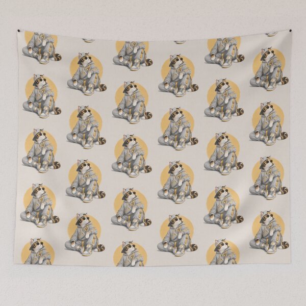Item preview, Calico Cat Flexing Urban Streetwear designed and sold by Mindworx21.