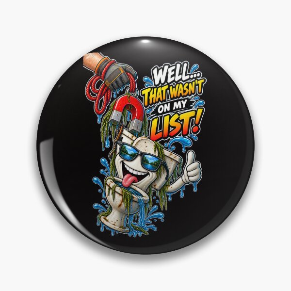 Item preview, Unexpected Catch – Funny Magnet Fisher Treasure Hunt designed and sold by Tadeusz1.