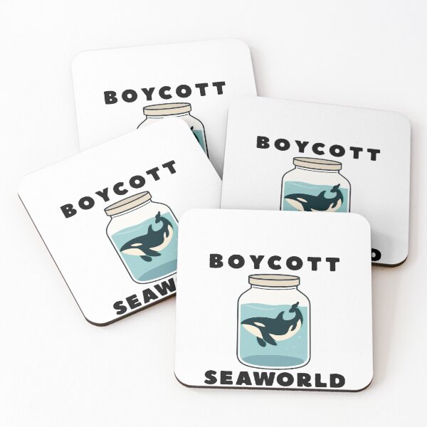 Item preview, Boycott SeaWorld Anti Seaworld Animal Cruelty  designed and sold by Kroegie Land.