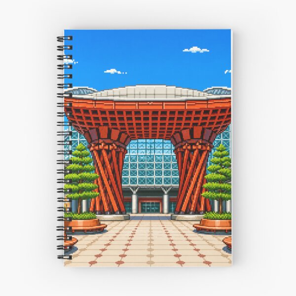 Item preview, Kanazawa Station Day Pixel Art designed and sold by sabusabu78.