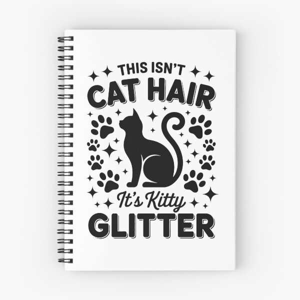 Item preview, This Isn’t Cat Hair, It’s Kitty Glitter designed and sold by jkrphoto.