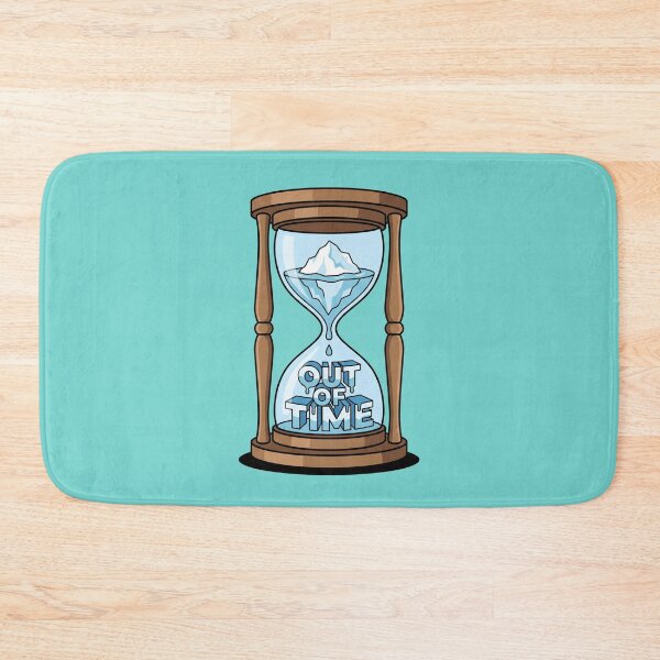 Item preview, Melting Iceberg Hourglass Out Of Time Climate Change Global Warming Pop Art designed and sold by Rare By Hero.