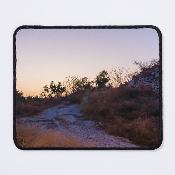 Item preview, Sunset Over Dry Rocky Path And Hill With Wild Grasses At Twilight In Countryside designed and sold by Nmallia.