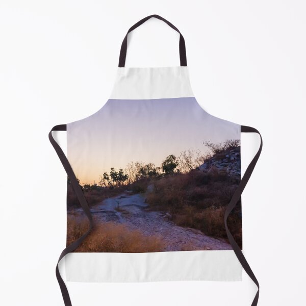 Item preview, Sunset Over Dry Rocky Path And Hill With Wild Grasses At Twilight In Countryside designed and sold by Nmallia.