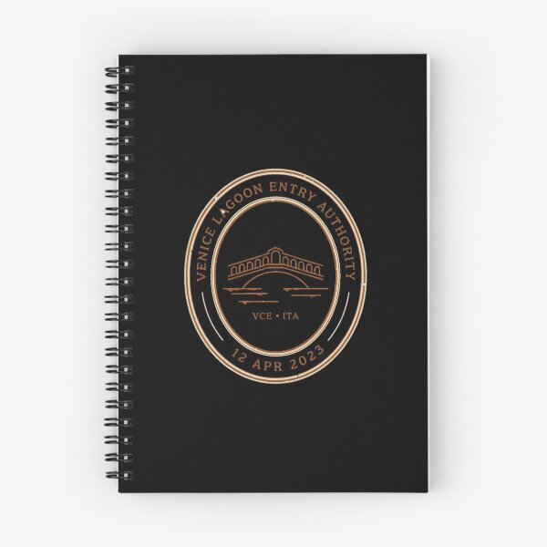 Item preview, Venice Mid‑Century Passport Stamp Retro Travel Sticker designed and sold by stickercuffs.