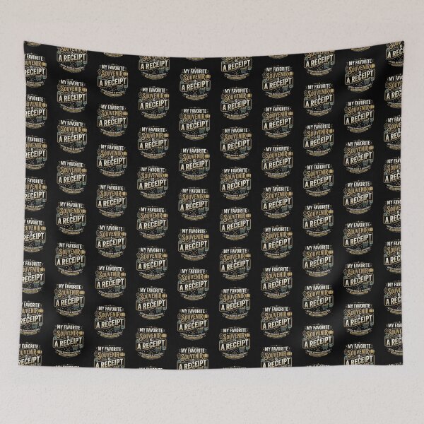 Item preview, My Favorite Souvenir Is A Receipt Travel Humor designed and sold by DuckOddity.