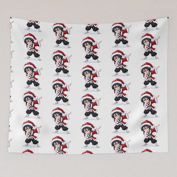 Item preview, Rukia Kuchiki Christmas Dabbing Meme Pose designed and sold by mildaclairmo.