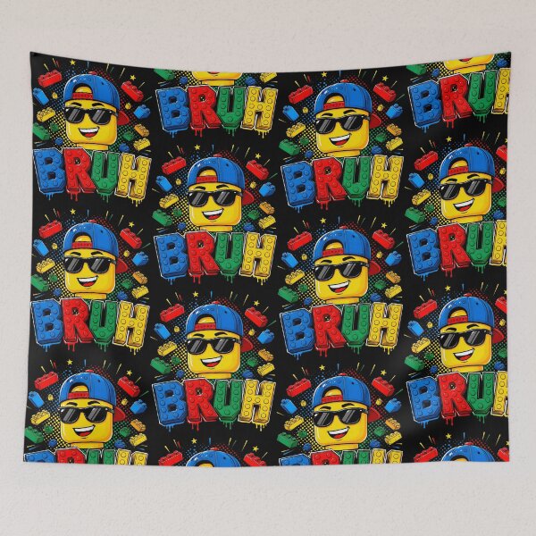 Item preview, Bruh Master Builder Fun Brick Design designed and sold by ostenlee.