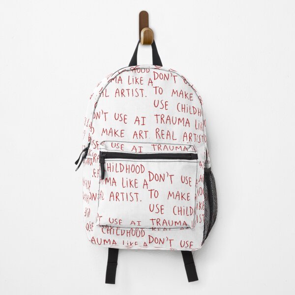 Item preview, Don’t Use AI to Make Art Use Childhood Trauma Funny Artist designed and sold by Mind-Drift.