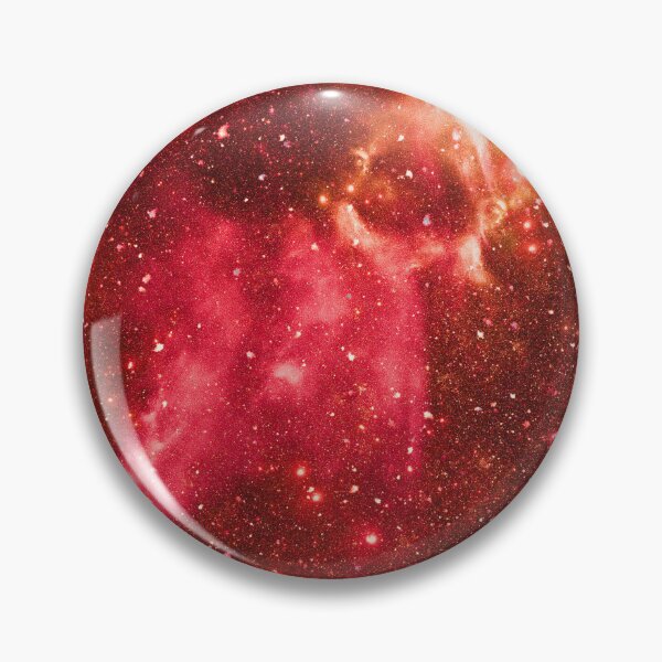 Item preview, Infinite Cosmic Horizon – Deep Space Star Cluster Art | Red designed and sold by Frohyou.