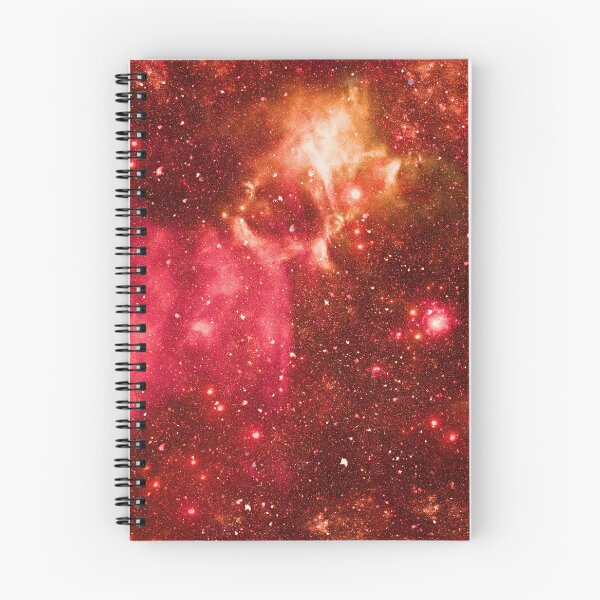 Item preview, Infinite Cosmic Horizon – Deep Space Star Cluster Art | Red designed and sold by Frohyou.