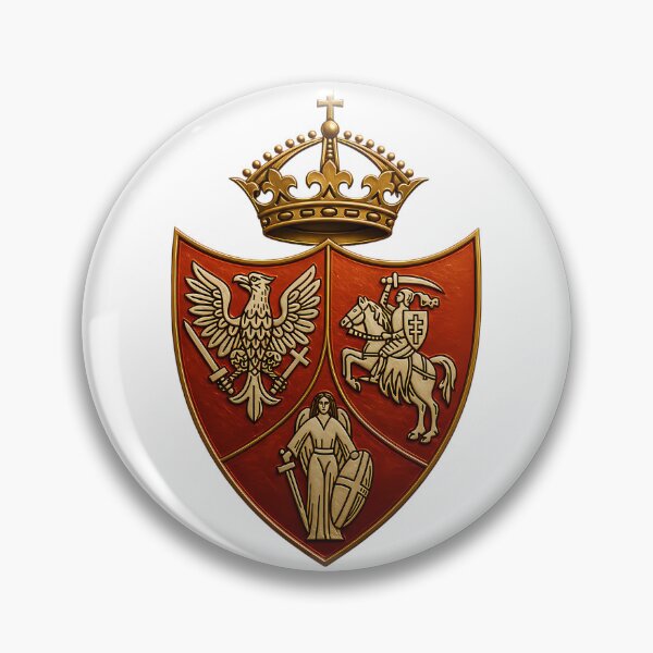 Item preview, Coat of arms for a proposed Polish– Lithuanian–Ruthenian Commonwealth designed and sold by ✠Extra✠Ecclesiam✠Nulla✠Salus✠.
