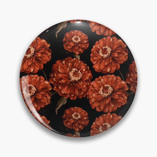 Item preview, Fresh Zinnia Print  - Birthday Flower Pattern - Birthday Gifts For Him designed and sold by RoyalStarsPatts.