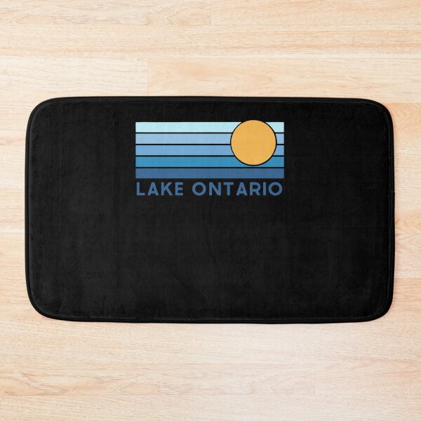Item preview, Lake Ontario Sunset Great Lakes Vintage Travel Design designed and sold by Glow-Paw-Studio.