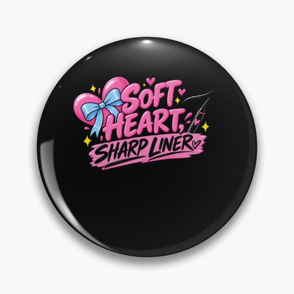 Item preview, Soft Heart Sharp Liner Makeup Art designed and sold by elderberry.