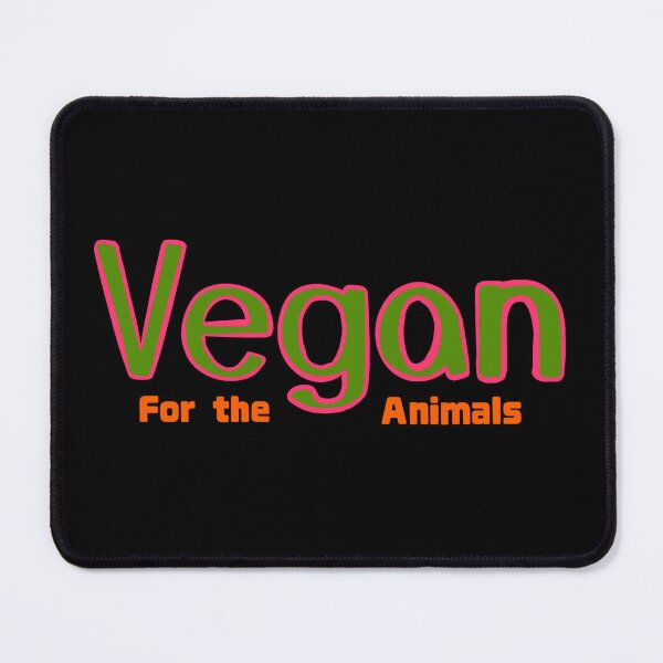 Item preview, Vegan for the animals designed and sold by Zerozombiegirl.