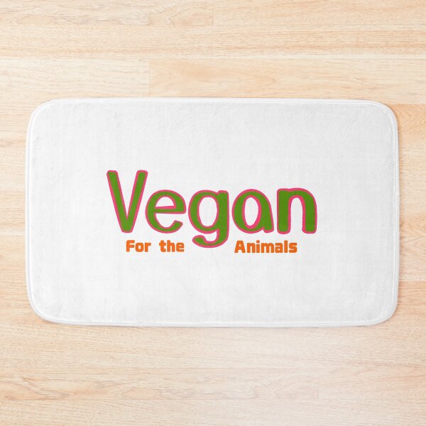 Item preview, Vegan for the animals designed and sold by Zerozombiegirl.