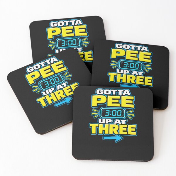 Item preview, Funny Gotta Pee At Three AM Bathroom Humor Art designed and sold by elderberry.