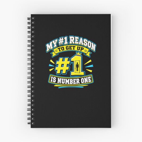 Item preview, Number One Reason to Get Up Bathroom Joke designed and sold by elderberry.
