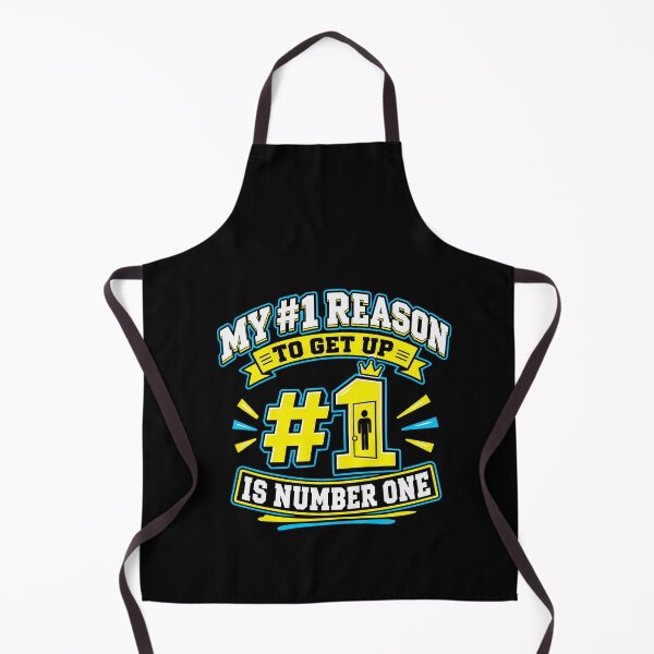 Item preview, Number One Reason to Get Up Bathroom Joke designed and sold by elderberry.