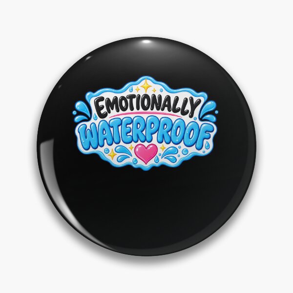 Item preview, Funny Emotionally Waterproof Makeup Humor Art designed and sold by elderberry.