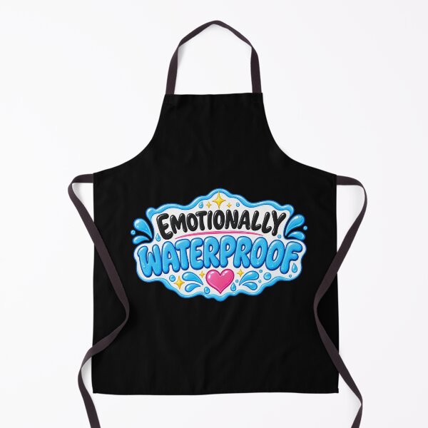 Item preview, Funny Emotionally Waterproof Makeup Humor Art designed and sold by elderberry.