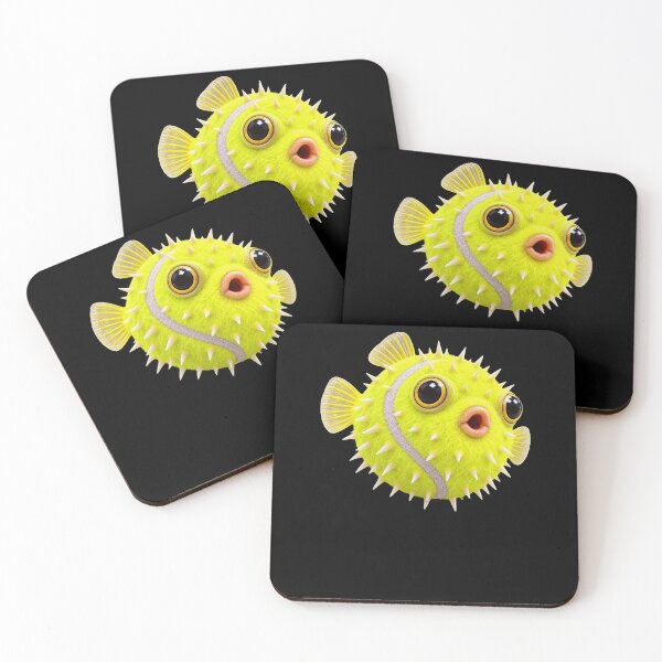 Item preview, Pufferfish Tennis Ball Hybrid designed and sold by elderberry.