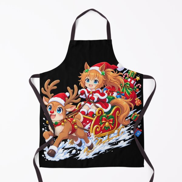 Item preview, Taiki Shuttle Uma Musume Christmas Reindeer Sleigh designed and sold by mildaclairmo.
