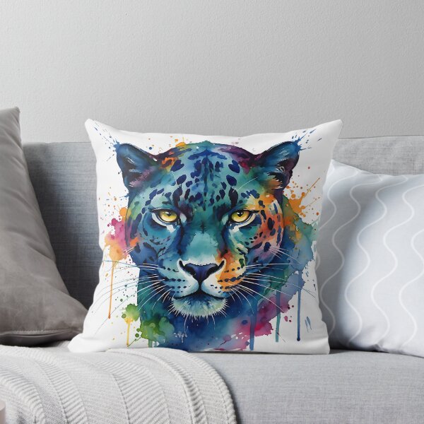 Item preview, Colorful panther essential tshirt designed and sold by Knowvhere.