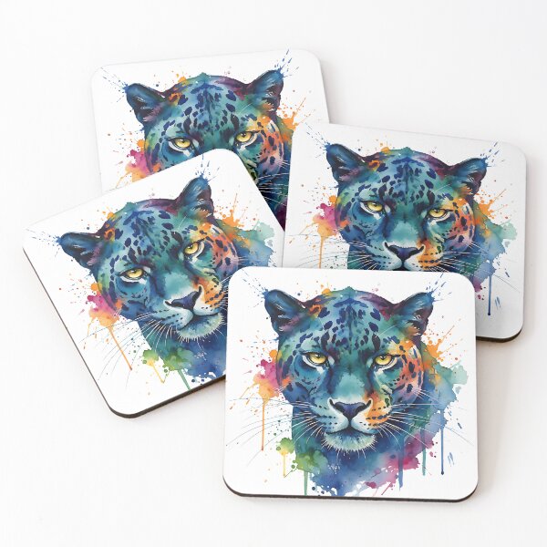 Item preview, Colorful panther essential tshirt designed and sold by Knowvhere.