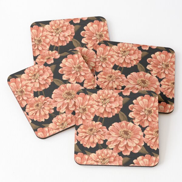 Item preview, Flourishing Zinnia Texture  - Flower Bouquet Pattern - Birthday Gifts For Husband designed and sold by RoyalStarsPatts.