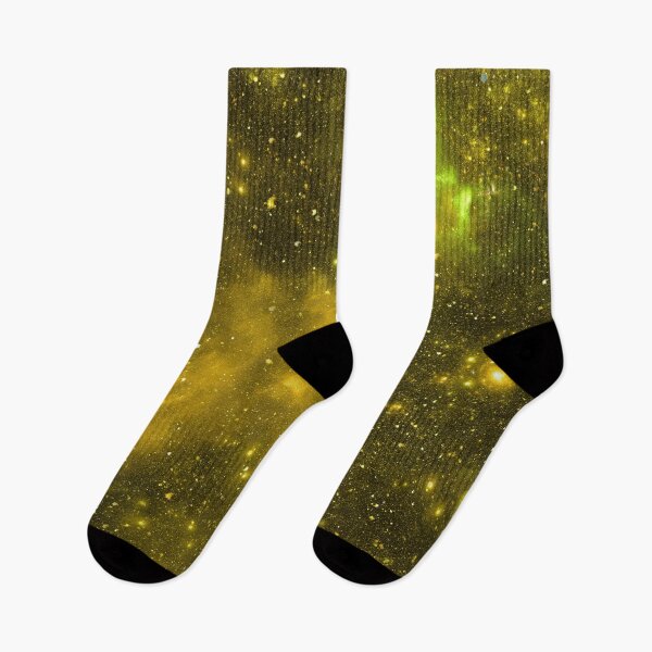 Item preview, Infinite Cosmic Horizon – Deep Space Star Cluster Art | Yellow designed and sold by Frohyou.