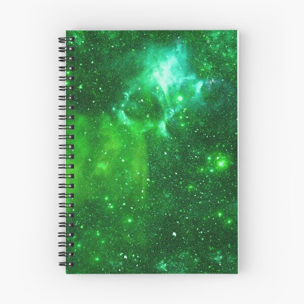 Item preview, Infinite Cosmic Horizon – Deep Space Star Cluster Art | Green designed and sold by Frohyou.