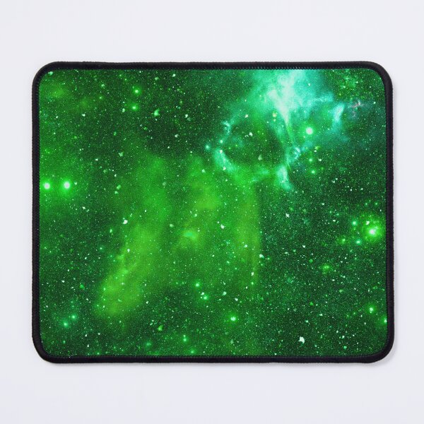 Item preview, Infinite Cosmic Horizon – Deep Space Star Cluster Art | Green designed and sold by Frohyou.